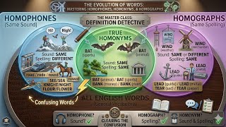 Homonyms Homophones and Homographs | An Easy SSM Trick to Learn
