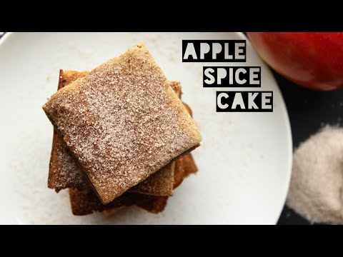 How To Make A Low Calorie Apple Spice Cake | Healthy Cake Recipe (ONLY 100 Calories)
