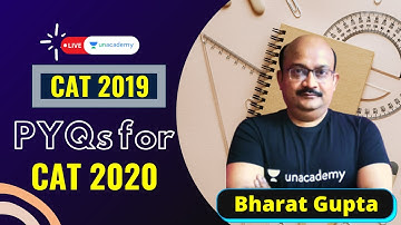 CAT QA Previous Year Questions | 150 Must Solve Questions | LIVE on Unacademy Catlyst | Bharat Gupta