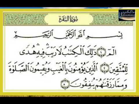 تلاوة الشيخ عبد اللطيف العوض لسورة البقرة قرآن كريم 