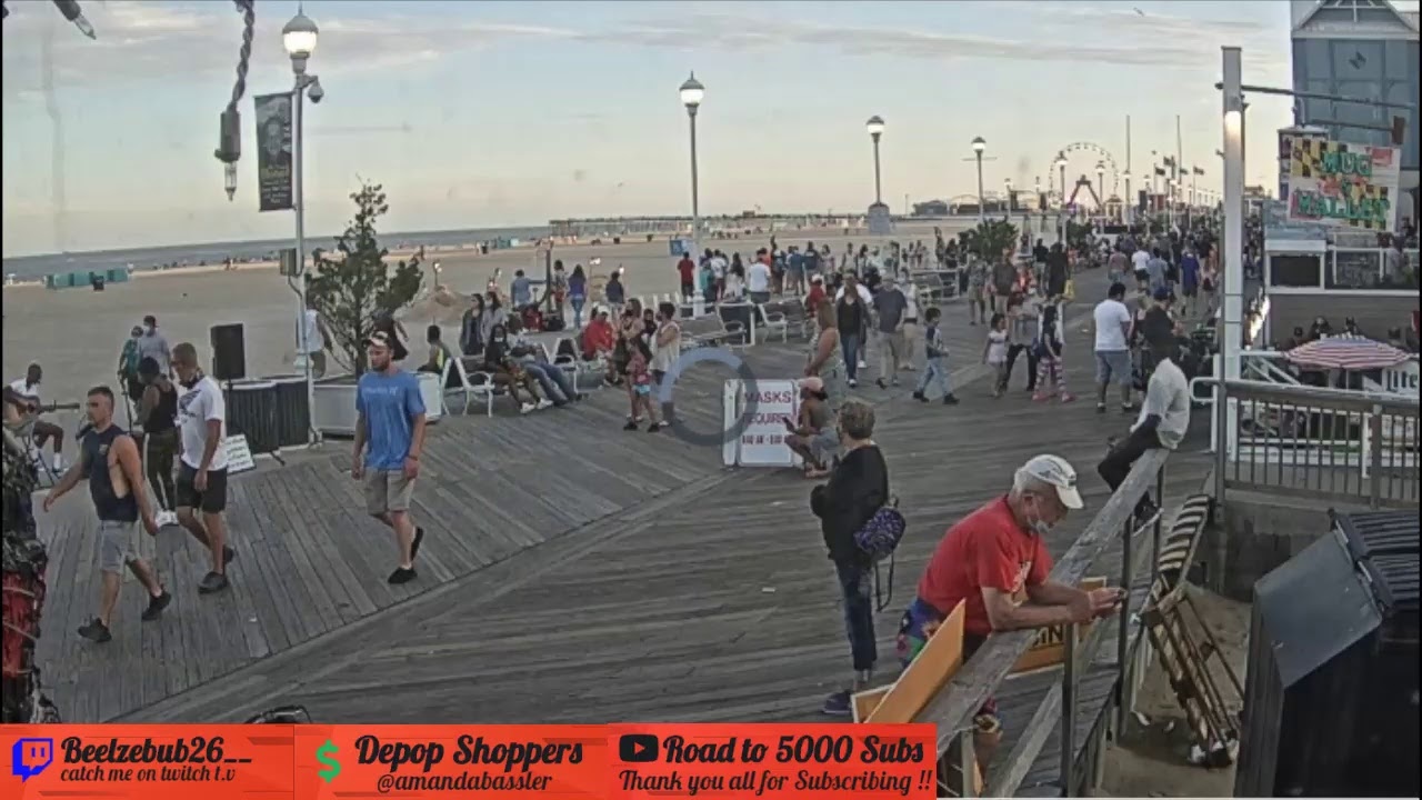 Ocean City, MD Boardwalk Cam Maryland beach live webcam ocean city