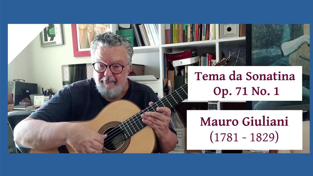 Sonatina Op.71 No.1 de Mauro Giuliani (1751 - 1829) - Videoaula