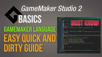 GML crash course/ Understand every programming language [Game Maker Studio 2 | Basics]