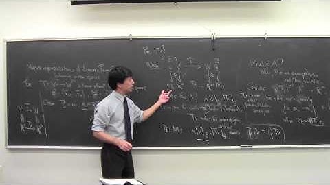 Math 060 Linear Algebra 17 101714: Matrix Representations of Linear Transformations ct