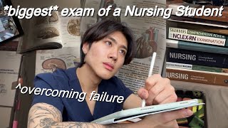 how I PREPARED for the *most important* exam of a NURSING STUDENT (my NCLEX results..)