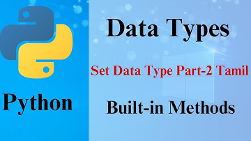 Built-in Methods in Set Datatype in Python part-2 | union()|intersection()|symmetric_difference()