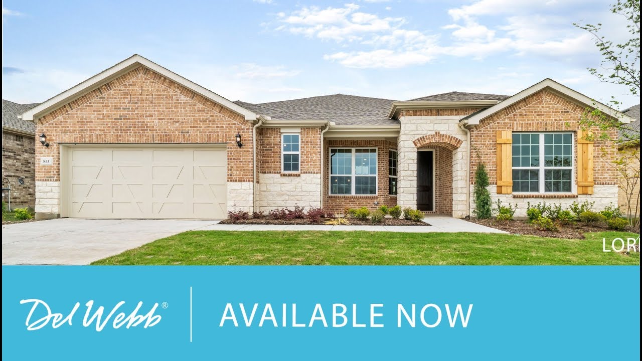 New Home Now Available in Dallas Del b at Trinity Falls Sonoma