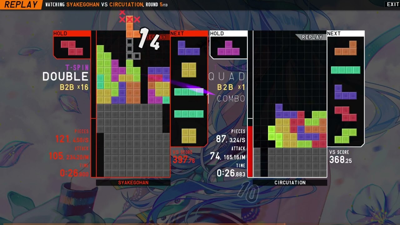intense  tetra league set vs SYAKEGOHAN(AKASHIROBO)