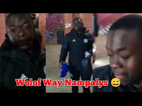 Nampalys Mendy offre son maillot et parle en wolof 😅 Sénégal Rek