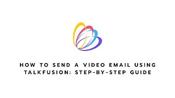 Send A Video Email with Talk Fusion