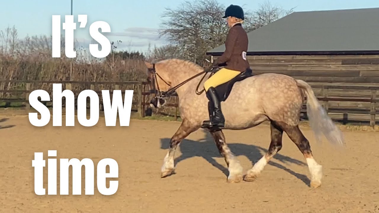 Our first ridden showing competition of 2023 | RIHS qualifier | horse show vlog 