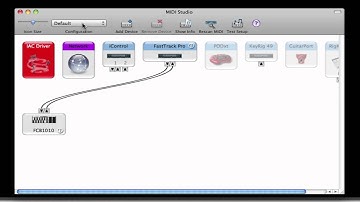 IAC Driver configuration for Logic and Mainstage