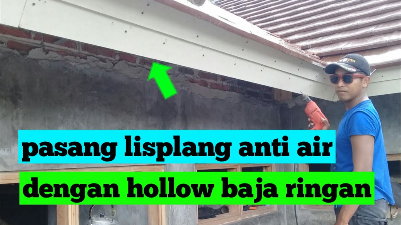 Pemasangan lisplang  pakai hollow baja  ringan  YouTube