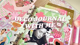 🍡 CHILL JOURNAL WITH ME - relaxing k-pop deco w/ shinee minho 📓