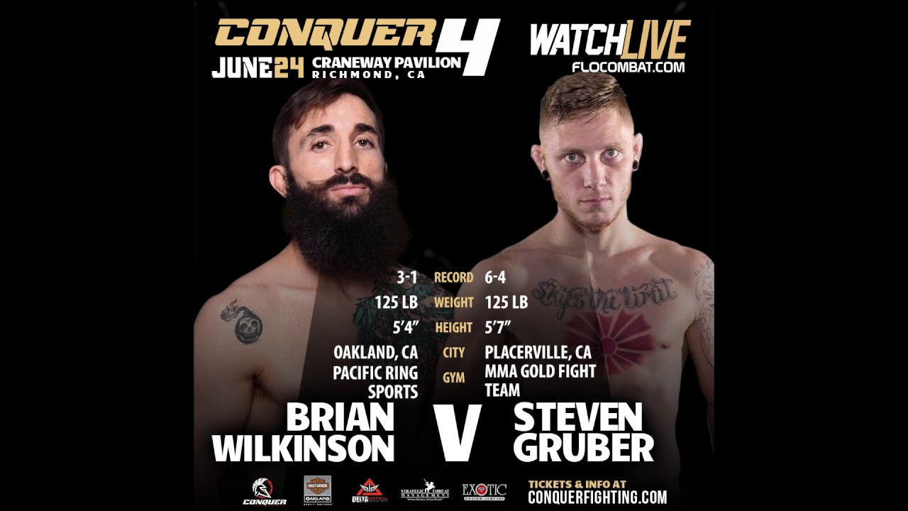 Gruber VS Wilkinson - Conquer Fighting Championships 4