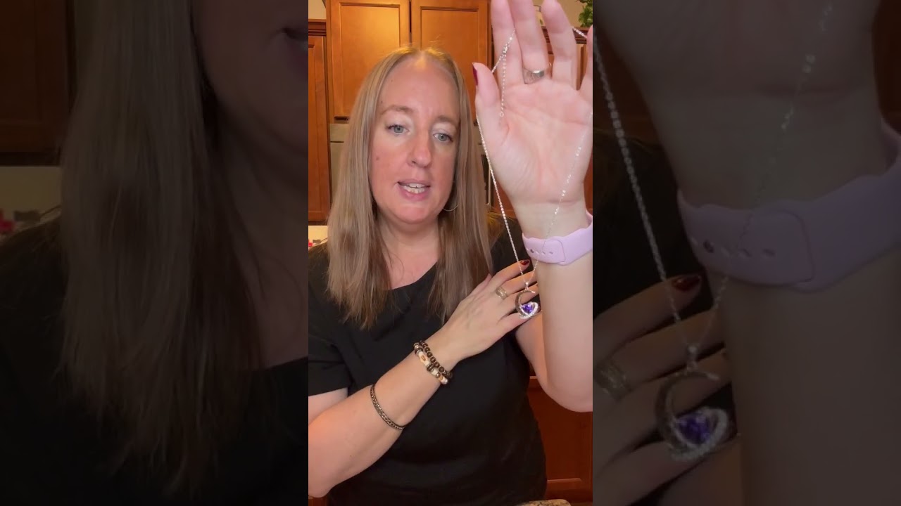 I Love You to The Moon and Back Sterling Silver Birthstone Necklace Birthday Christmas Gifts Review