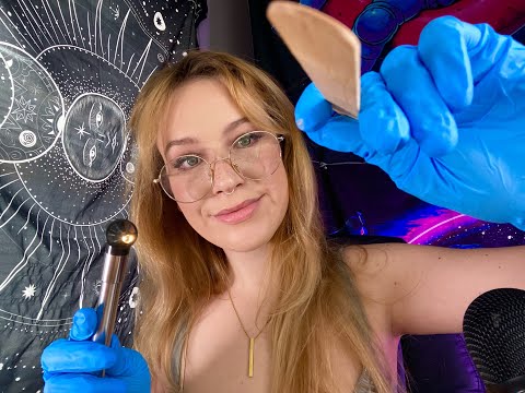 Roleplay ASMR | Facial Nerve Exam, Scalp Massage, & Eye Exam