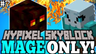 [7] MAGMA CUBE MADNESS! - MAGE ONLY Hypixel Skyblock