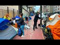 Walking the tenderloin with finland homeless expert and national alliance to end homelessness