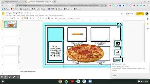 Teaching Kids Google Slides Skills - Transparent Images
