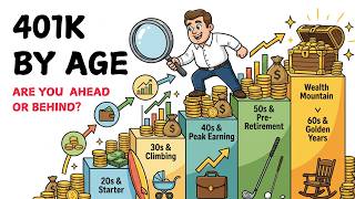 Average 401K Balance By Age - 2026 Edition!