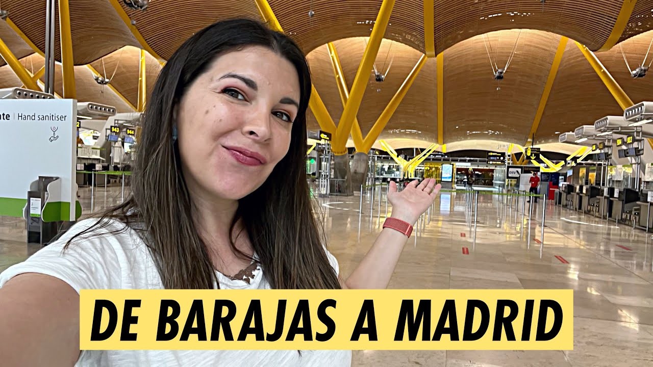 Cómo ir del Aeropuerto de Barajas al Centro de Madrid - 4K
