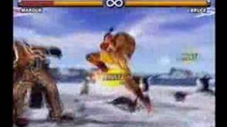 Tekken5 Bruce Irvin Combo