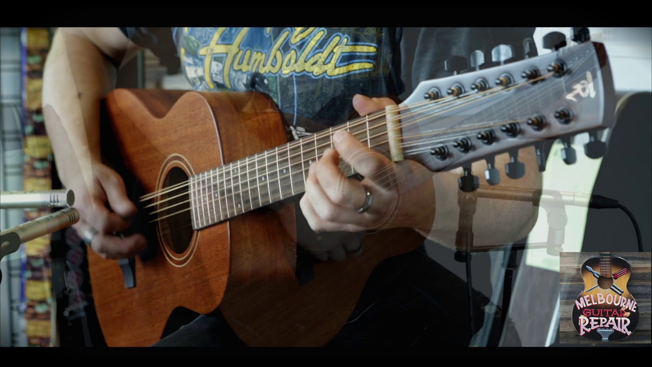 Timberidge TR Messenger 12 String T-Style Mini. Melbourne Guitar Repair workshop guitars for sale.