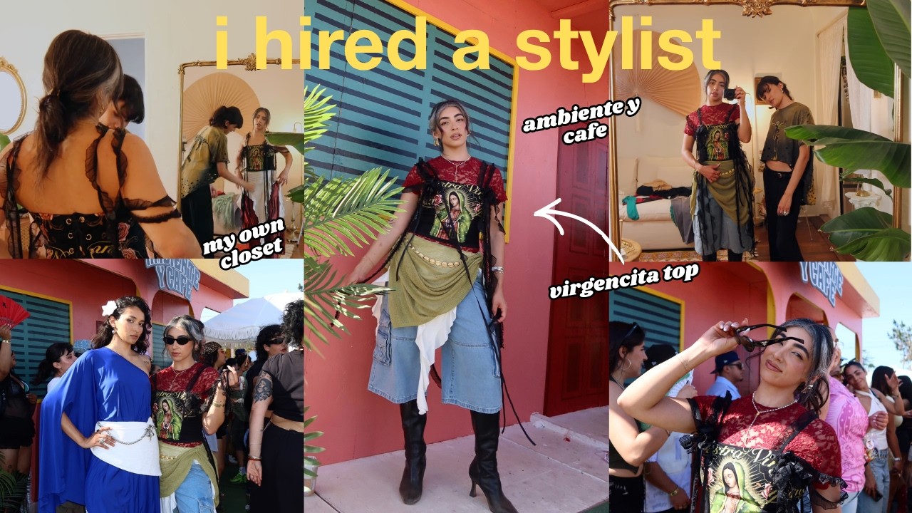 I Let My Friend Control My Entire Outfit for an Event | Ambiente y Cafe, clothes from my closet