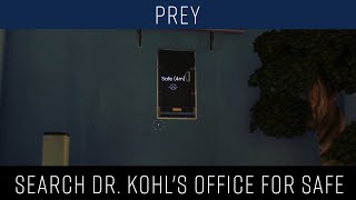 Prey use ACBAC & Search Dr. Kohl's Office for Safe (Do No Harm)