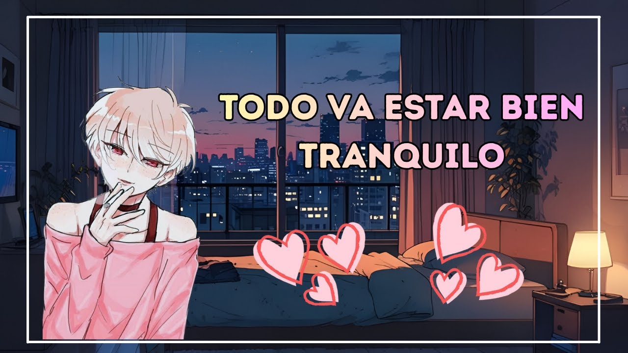 📞 Tu novio femboy te llama para motivarte | ASMR roleplay + lluvia de noche