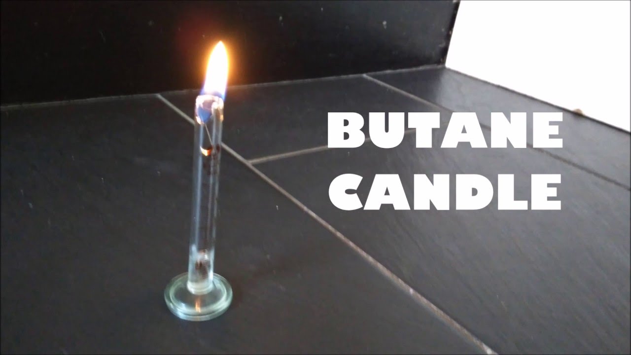Butane Candle! YouTube