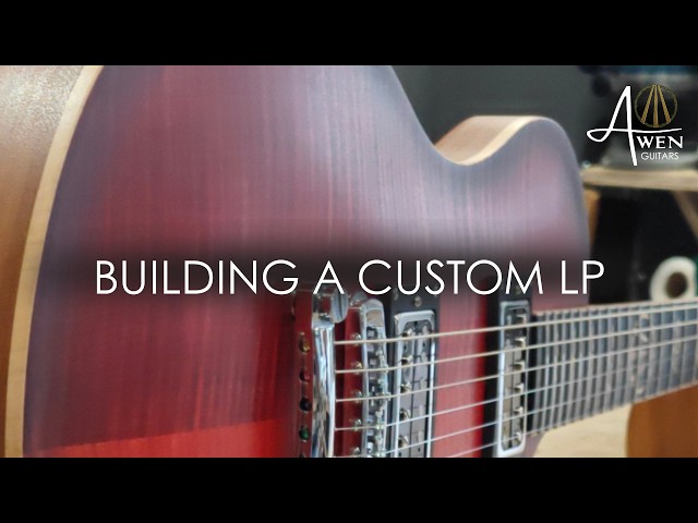 ギター LP CUSTOM model Building a LP Style Guitar From Scratch, Part 2/3 - The Body - YouTube