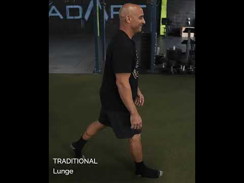 Stationary Lunge (Traditional) vs Deep Lunge - YouTube