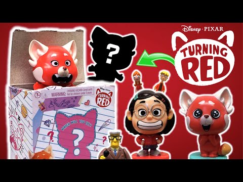 Disney Pixar TURNING RED - Cajitas MISTERIOSAS con Minifiguras Sorpresa | Just Play (2022) TOY S