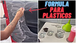 COMO ELABORAR UN LIMPIADOR DE PLASTICOS PARA INTERIOR DE AUTO PASO A PASO / FORMULA