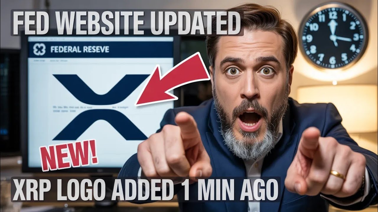 МИНУТА НАЗАД: САЙТ ФЕДЕРАЛЬНОЙ РЕЗЕРВНОЙ СИСТЕМЫ ОБНОВЛЕН! ДОБАВЛЕН ЛОГОТИП XRP! 🇺🇸