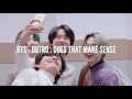 BTS Outro Does That Make Sense Easy Lyrics 