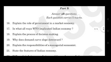 1st sem bcom managerial economics 2022 year question paper calicut university