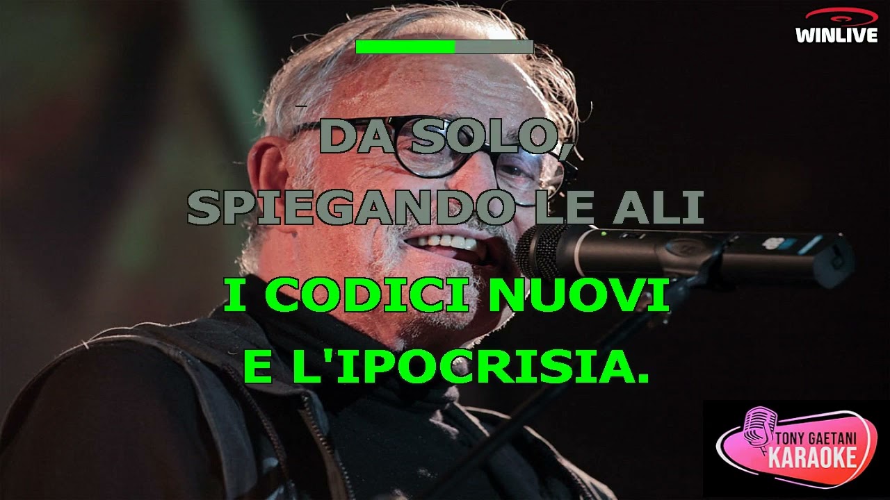 Franco Califano - DA SOLO (Base Karaoke by Tony Gaetani)  (Tonalità  -2)
