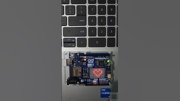 Default Arduino UNO R4 WiFi code | Led Matrix #arduinouno #arduinoproject #shorts #arduino