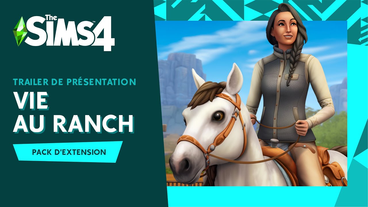 Pack d’extension Les Sims 4 Vie au ranch : trailer officiel