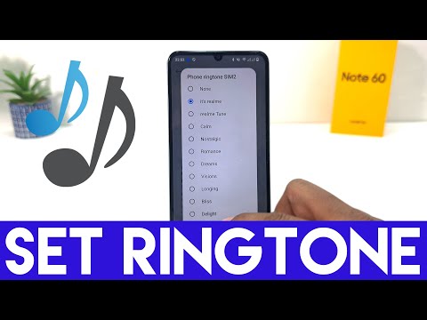 How To Change Set Ringtones In Realme Note 60