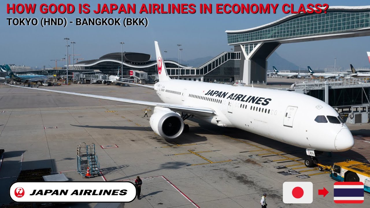 REVIEW | Japan Airlines | Tokyo (HND) - Bangkok (BKK) | Boeing 787-9 Dreamliner | Economy