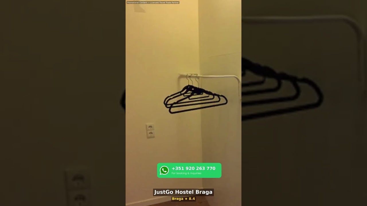 JustGo Hostel Braga ★ Braga, Portugal