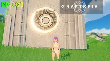 CRAFTOPIA : EP : 01,GETTING STARTED, #CRAFTOPIA