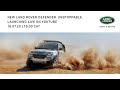 New Land Rover DEFENDER – Virtual Launch