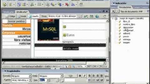 dreamweaver avanzado con php y mysql - tienda online videotutoriales.es