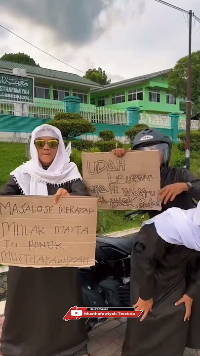 Sudahi libur mu, Ayo kembali ke PONPES masing-masing 😎 #ponpes #pesantren #musthafawiyah