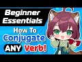 Mustknow grammar conjugate verbs easily  free japanese lesson 